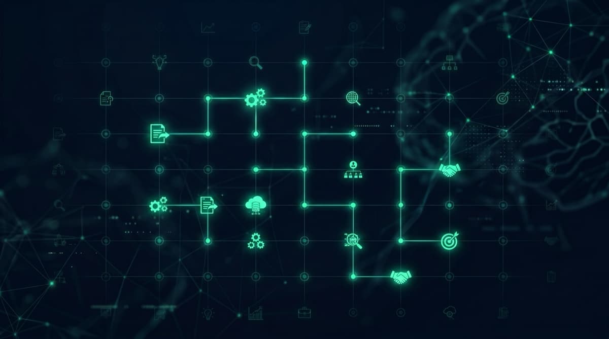 What Businesses Actually Do With AI — And Why It's Not the Headlines — illustration