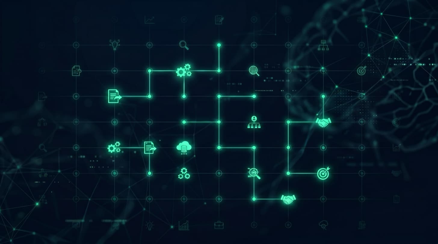 What Businesses Actually Do With AI — And Why It's Not the Headlines — illustration
